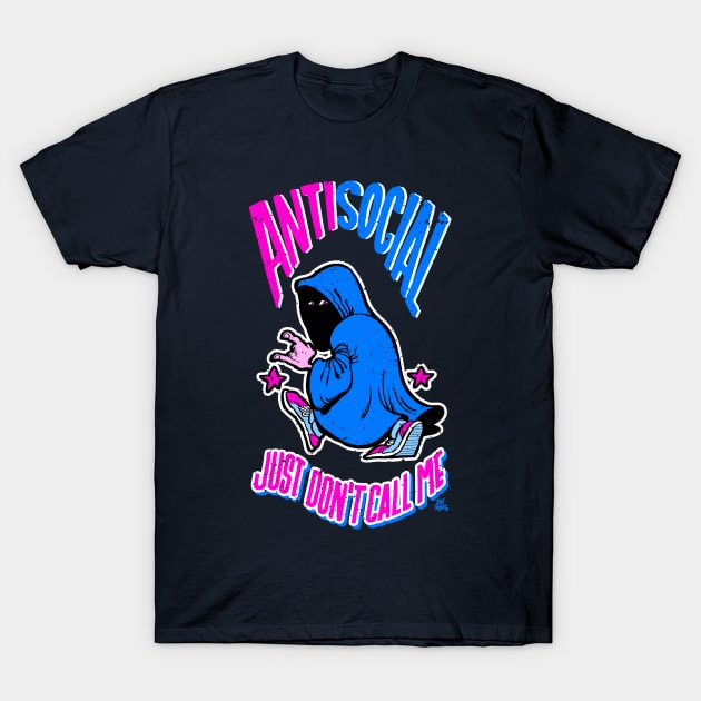 Antisocial T-Shirt by alexgallego